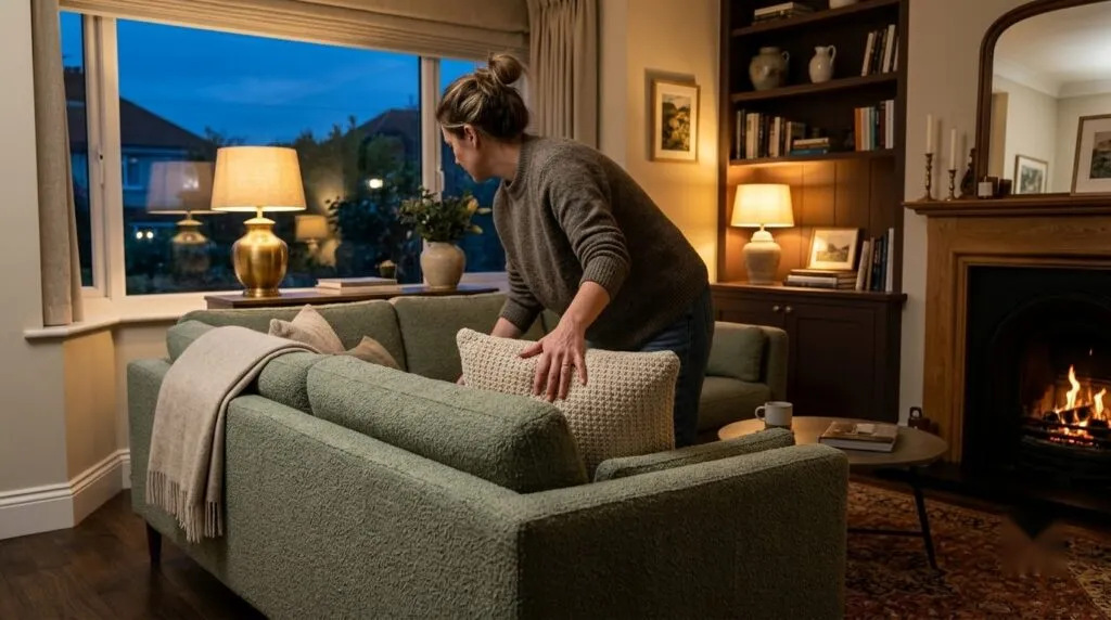The 10-Minute Evening Reset: How to Make a Living Room Feel Calm Again — a calm, sensory-friendly home