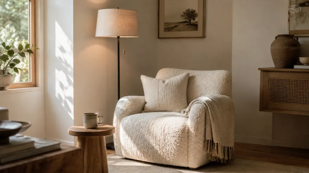 How to Build a Calm Reading Nook in a Small Space — a calm, sensory-friendly home